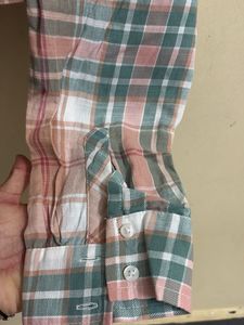 Cropped Plaid Shirt