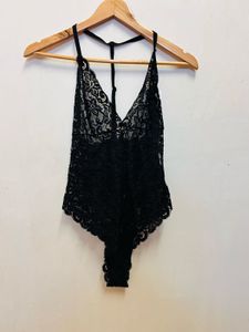 Black Lace Bodysuit