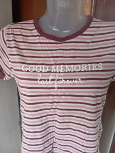 Striped Tee - Good Memories