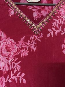 Pink Kurti