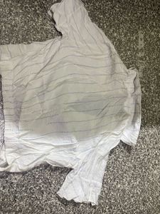 women’s light cotton or linen blouse short sleeves