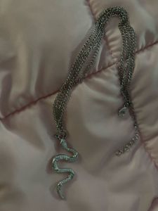 Snake Pendant Necklace