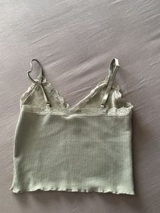 H&amp;M Lace spaghetti top S