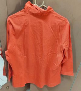 M&amp;S workwear fullsleeve Coral shirt