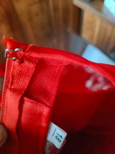 Price Dropped - Baby Girl Elegant Red Frock