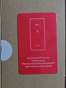 Oneplus NFC card