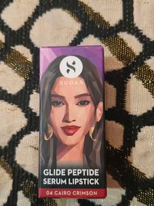 Sugar Glide Peptide Lipstick - Cairo Crimson