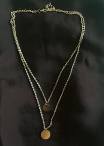 Gold Coin Double chain