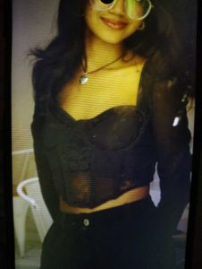 Black Lace Corset Top