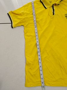 Yellow Brand New Tishirt For Men