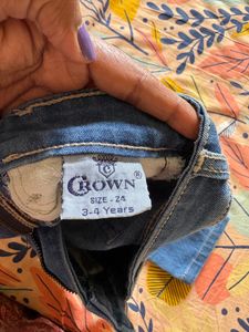 Girl Baby Jeans Pant 2-4yrs