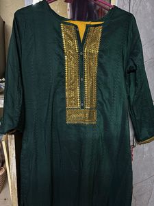 Elegant Green Kurta