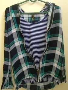 Check CAP Shirt