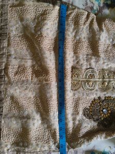 Beige Party Wear Kurti