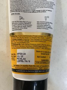 Dr. Sheth&#39;s Kesar &amp; Kojic Acid Sunscreen