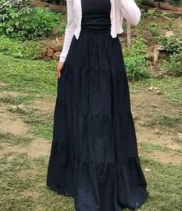 Elegant Black Maxi Dress