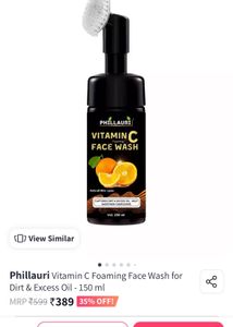 Vitamin C Foaming Face Wash- UNOPENED