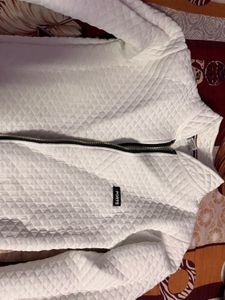 White Quilted Jacket