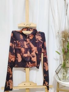 Printed Crop Top