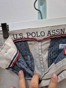 U.S. Polo Assn. Cream Pants