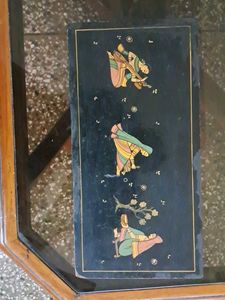 Scenery On Wooden Base