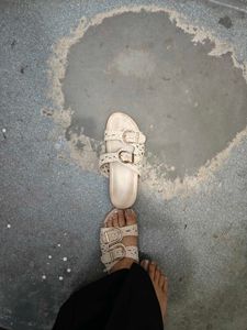 Boho Woven Buckle Sandals From Westside