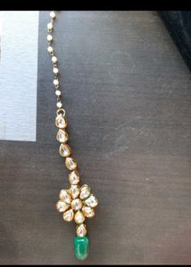 Ranihar Kundan Set Green