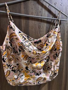 Paisley Cowl Neck Cami Top