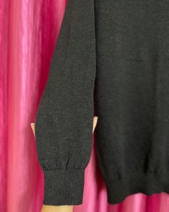 Classic Black Knit Sweater