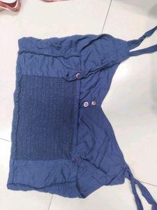 Smart, button-front camisole top.