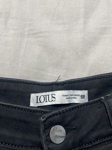Black Straight Leg Jeans