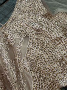 Crop Top &amp; Skirt With Dupatta