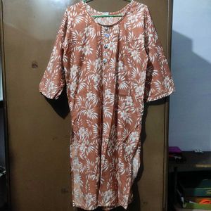 Floral Print Kurta 🤎