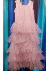 Pink Barbie Gown For Birthday