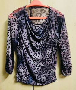 Animal Print Top