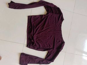 Long Sleeve Crop Top