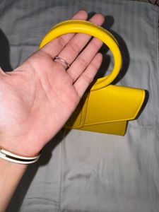 Yellow Hand/sling Bag | Aesthetic Ba