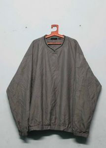 Stylish Gray Pullover Jacket