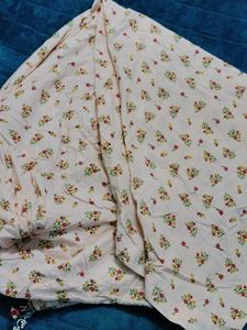 Floral Print Kurta Patyala Set