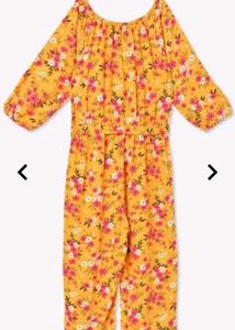 Cute Floral Jumpsuit for kids