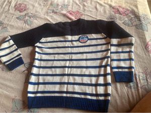 Striped Crewneck Sweatshirt