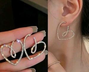 Sparkly Heart Earrings