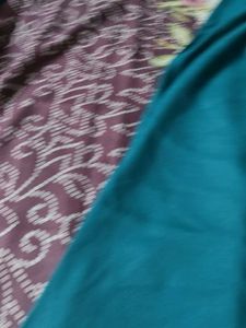 Floral print woolen suit