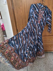 Biba Stylish Tie-Dye Print Kurta anarkali