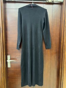 Black Turtleneck log Dress