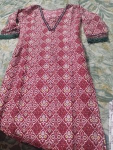 Beautiful Maroon Kurti