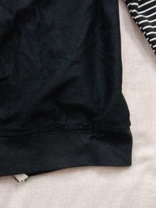 Striped Sleeve Jacket