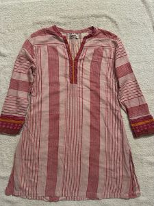 Striped Cotton Kurta
