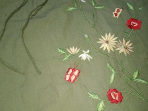Floral Embroidered Skirt