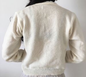 Floral Pearl Cardigan